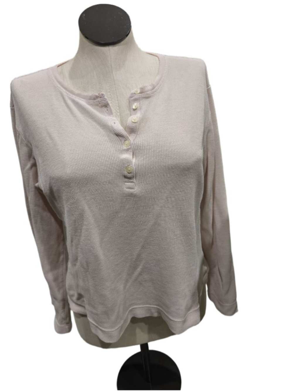 Women's Eddie Bauer Long Sleeve Tee M Light Pink